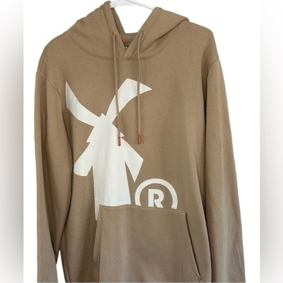✌️Dutch Bros NEW Dutch Bros Coffee Windmill TAN Hoodie XS Hoodie - Picture 2 of 5